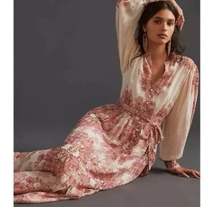 Anthropologie Forever That Girl Vivienne Floral Maxi Dress